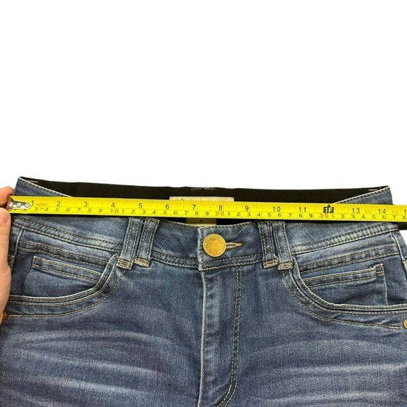 Democracy Ab Technology Absolution Mid Wash Skinny Jeans Womens 6 - Picture 3 of 5